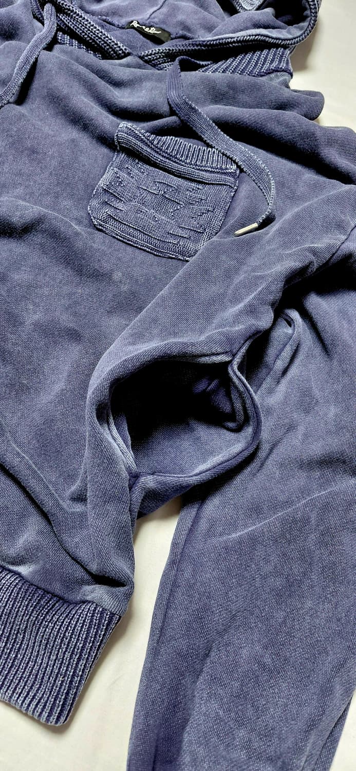 [M/오버핏] 일본 Roger&Raw 피그먼트 자수 후드티 상품이미지5