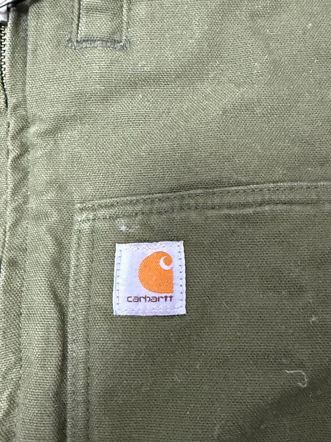 빈티지 칼하트 쉐르파 베스트 모스그린 /XL 상품이미지4