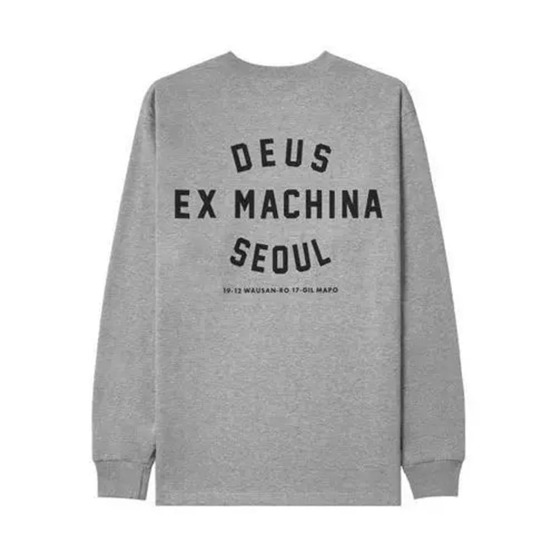 [M] 데우스 롱슬리브 회색 상품이미지1