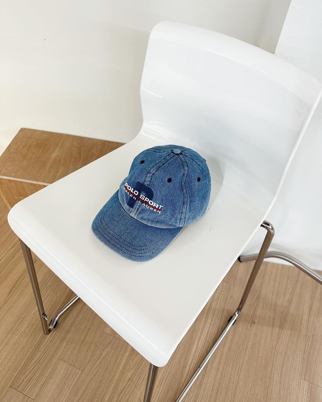 폴로랄프로렌 스포츠 데님 로고 볼캡  상품이미지1