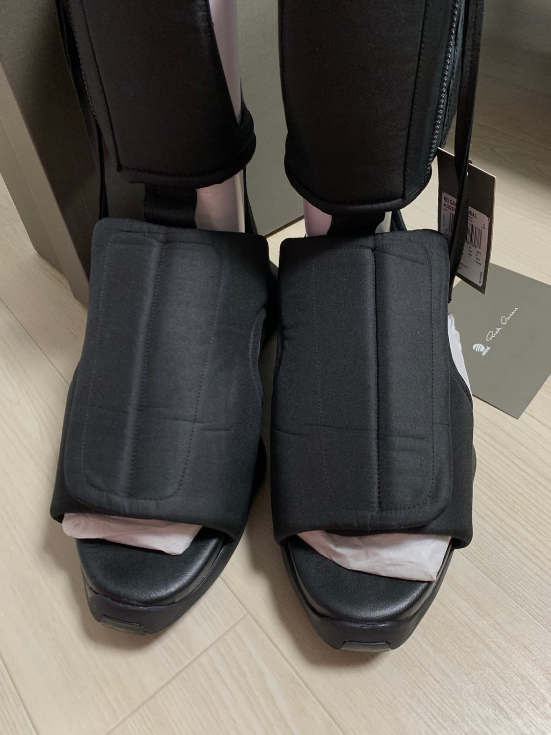 릭오웬스x아디다스 16SS 카고샌달 하이 EU44.5 상품이미지6