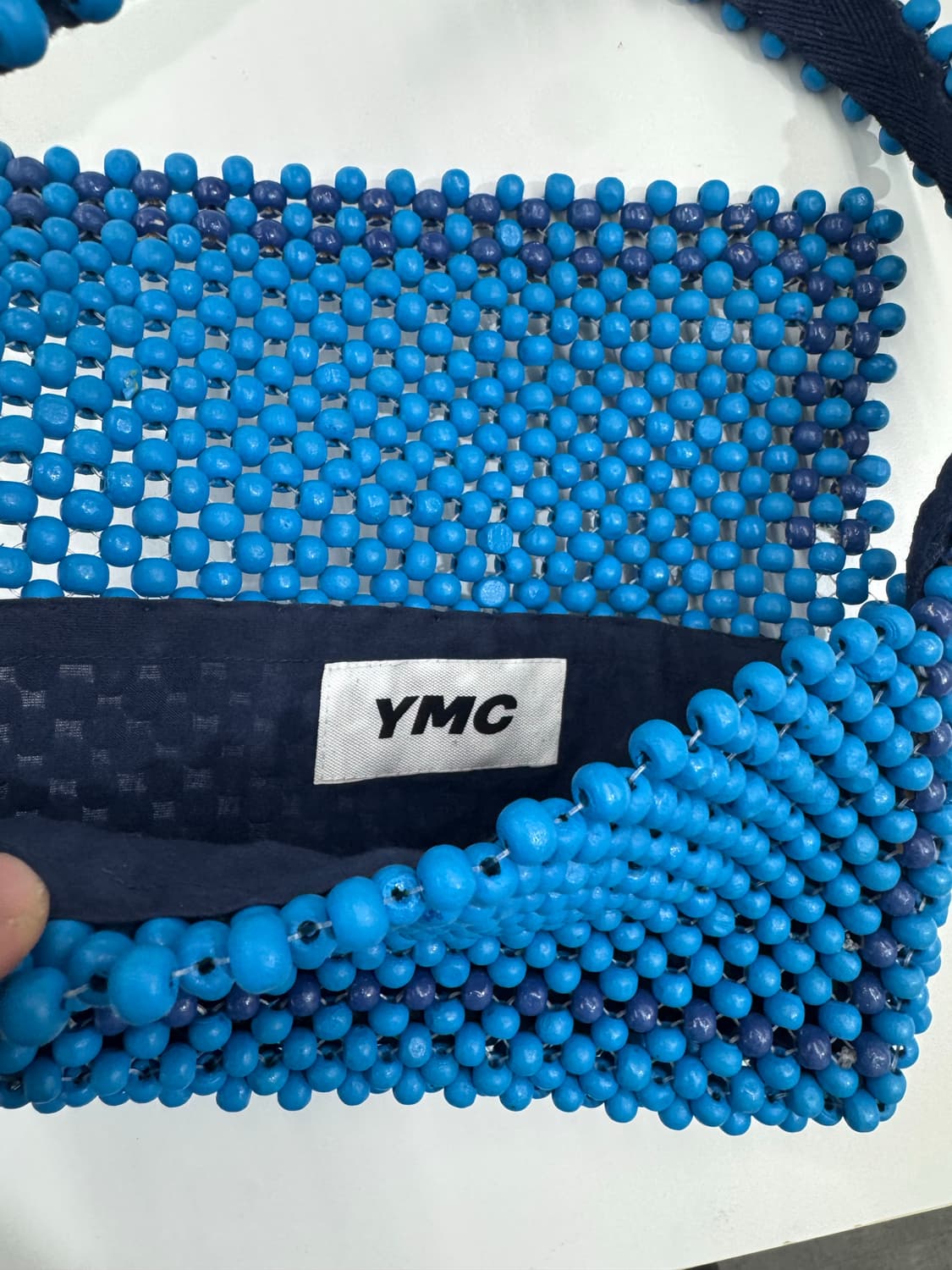 YMC 블루 비즈 가방  상품이미지2