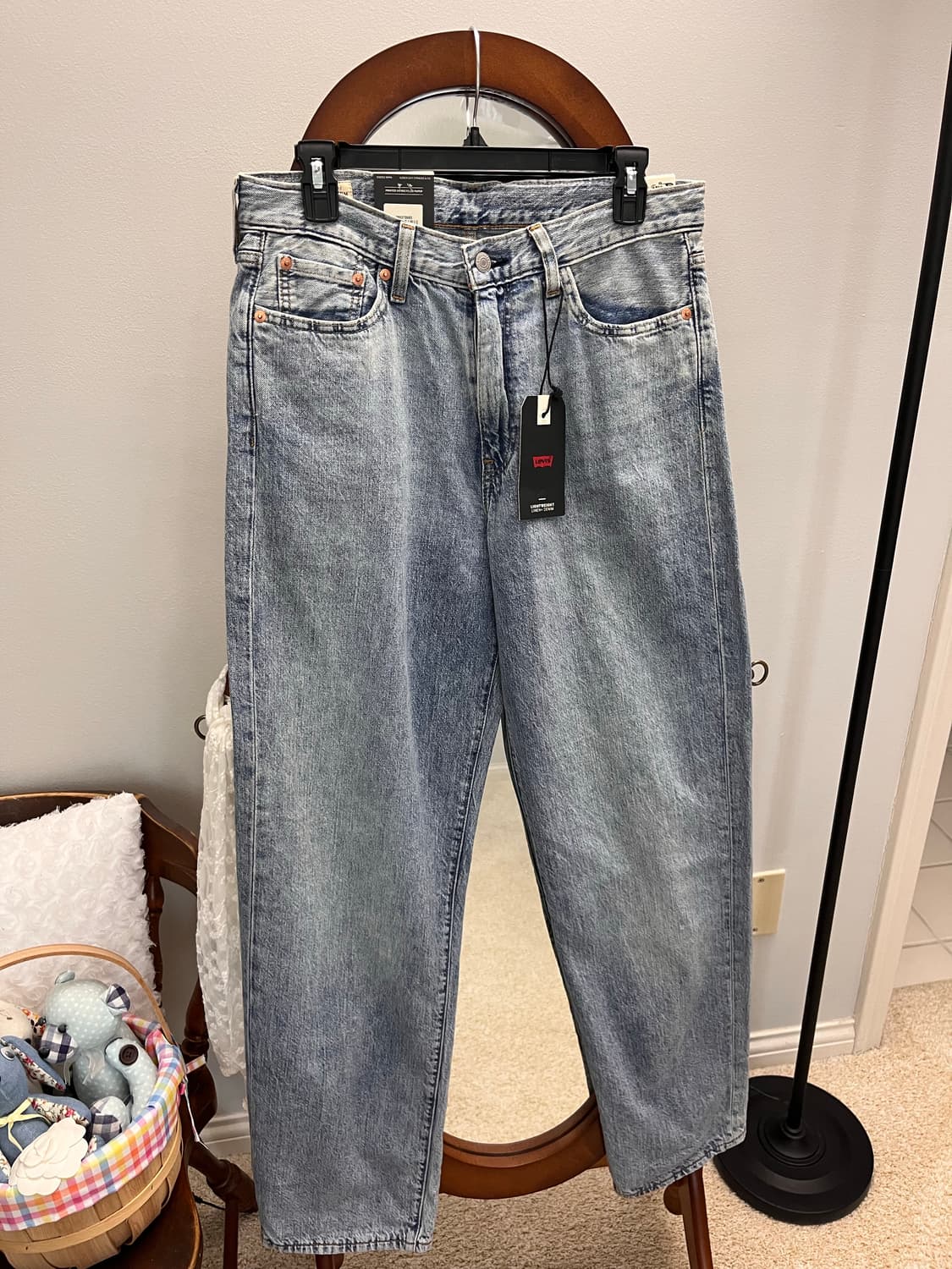 [새상품] 리바이스 568 30*32 린넨+ 데님, 여름 청바지 끝판왕 상품이미지1