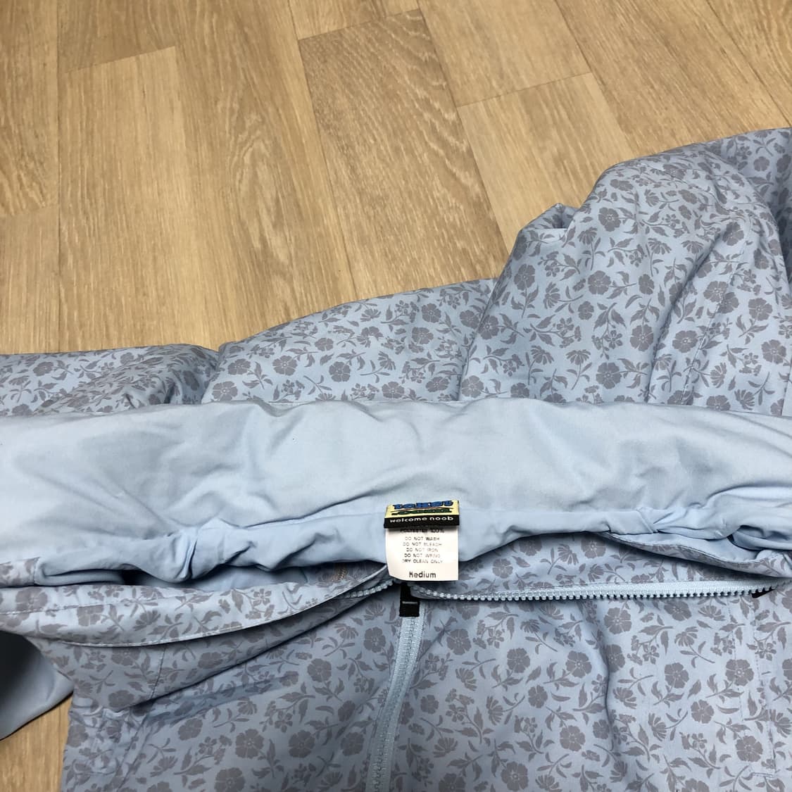 (M) 테켓 Teket Quaint 윈드 자켓 라이트 블루 테켓 자켓 상품이미지5