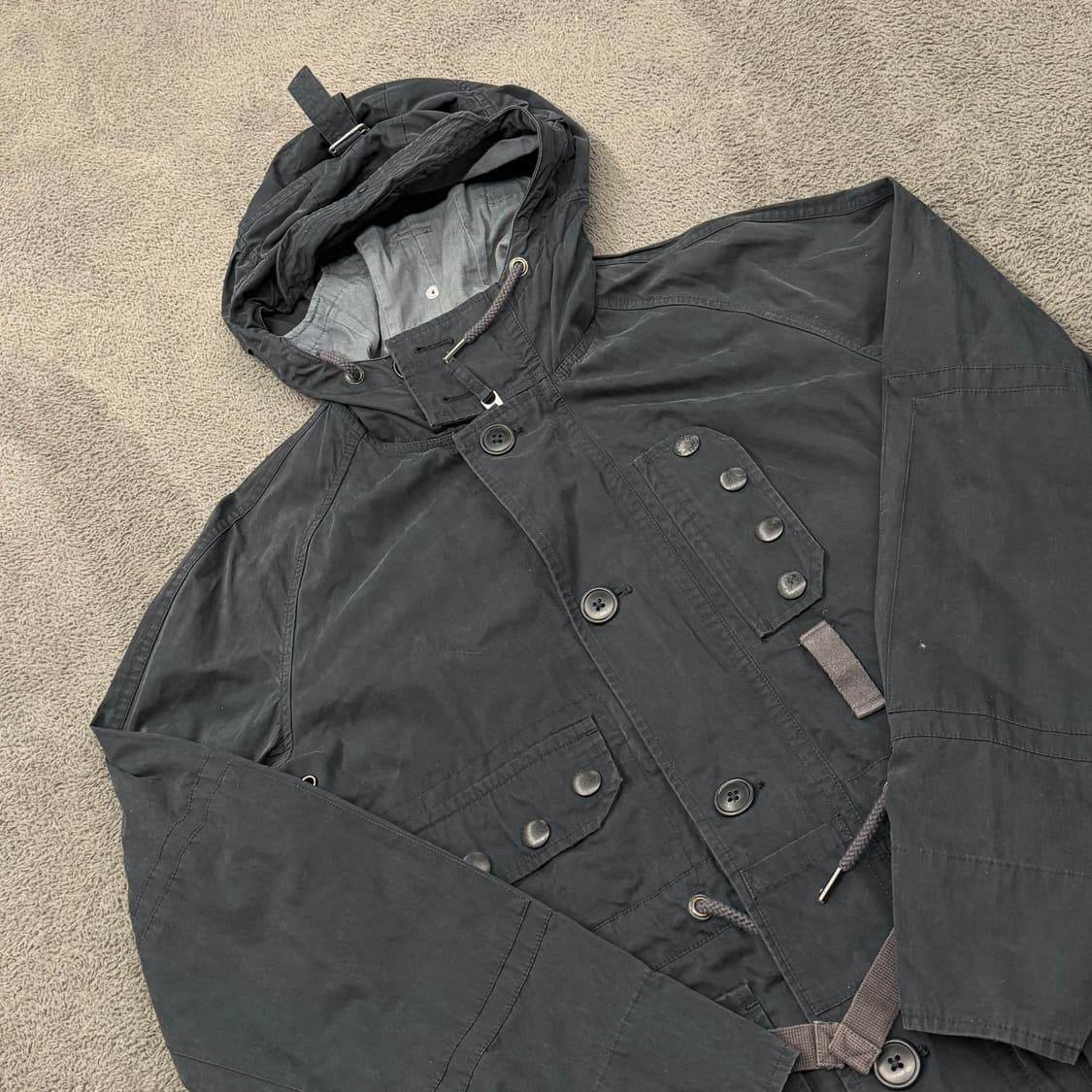 [정품/L] 90's 폴로 랄프로렌 밀리터리 후드 자켓 c1 상품이미지1