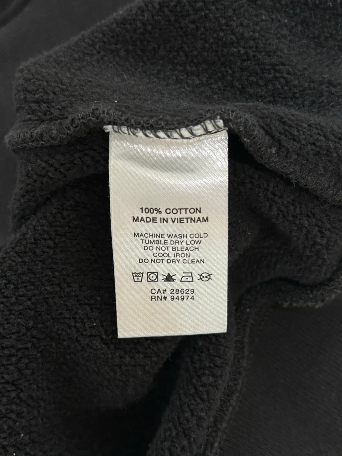 Stussy 스투시 블랙 후디 상품이미지7