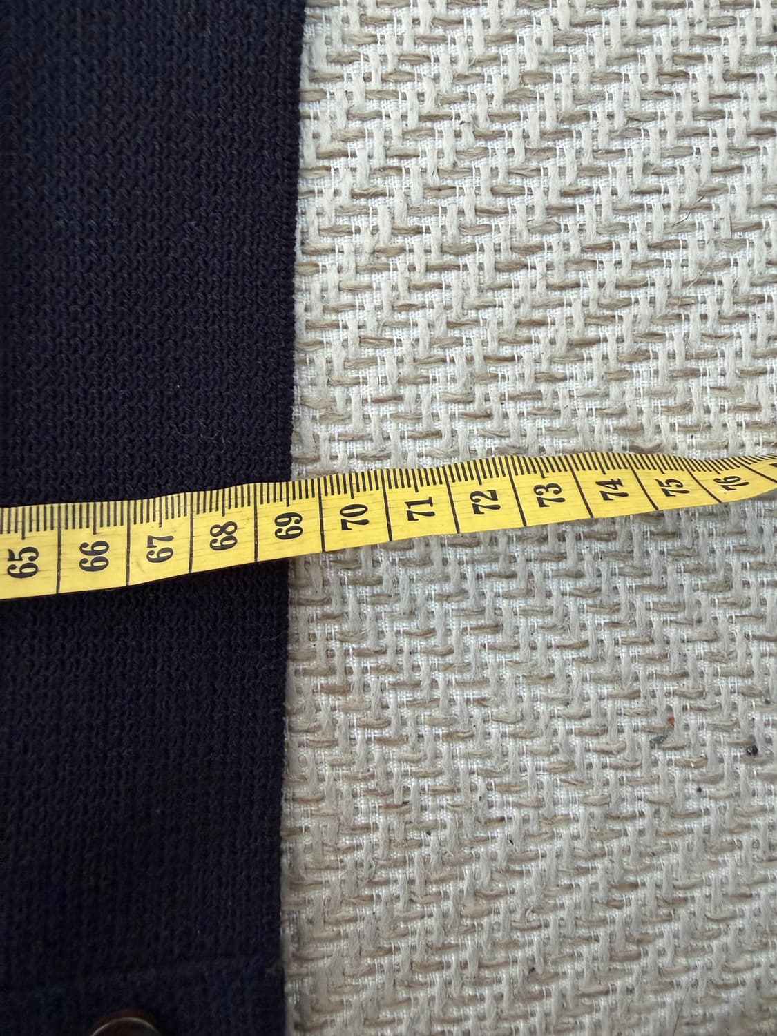 정품) 타임옴므 한섬 블랙 배색 가디건 95 상품이미지9