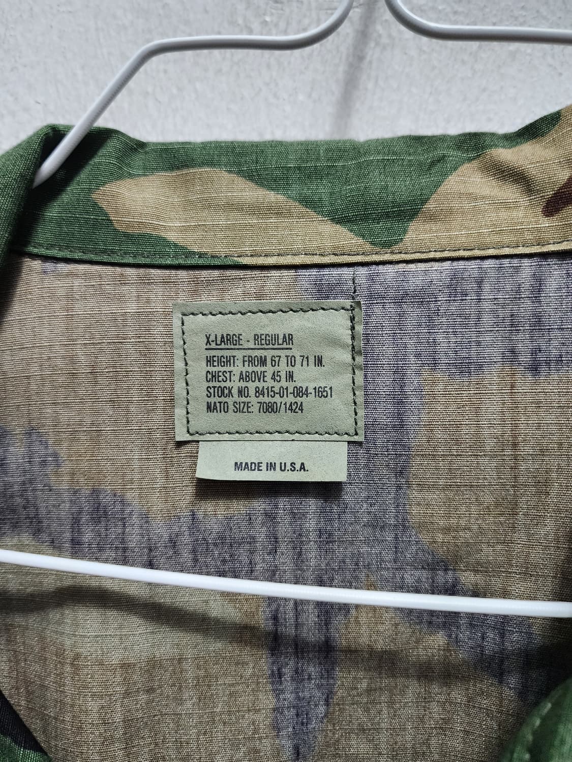 TRU-SPEC 밀리터리 USA BDU 자켓 XL 상품이미지4