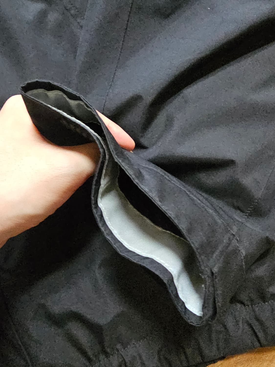 [S] 25SS 슈프림 투인원 고어텍스 쉘 자켓 블랙 상품이미지6