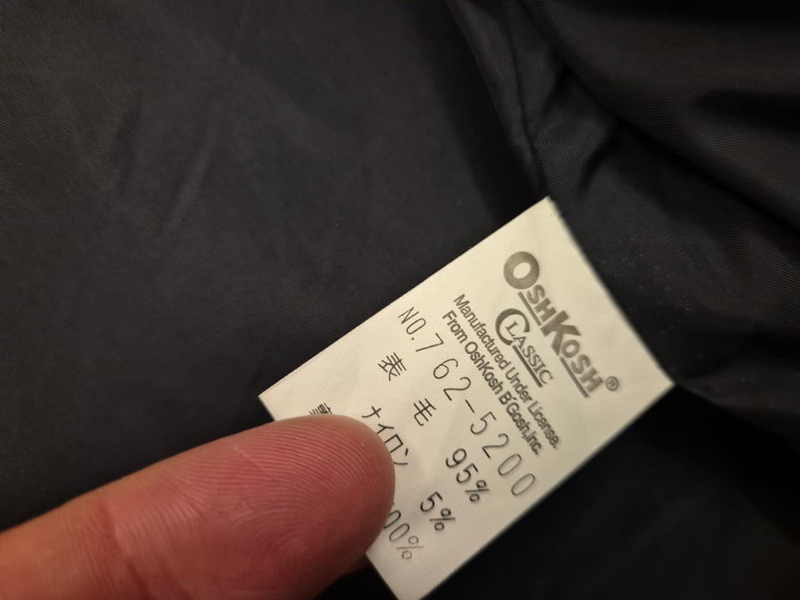 90s OSHKOSH 울 스포츠 자켓 상품이미지8