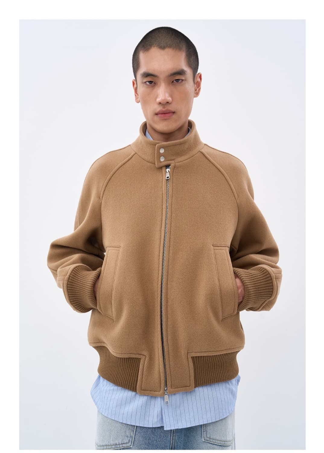 에프터프레이 리가즈해링턴 블루종 상품이미지2