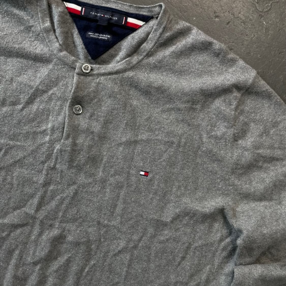 100 타미힐피거 헨리넥 니트 상품이미지2