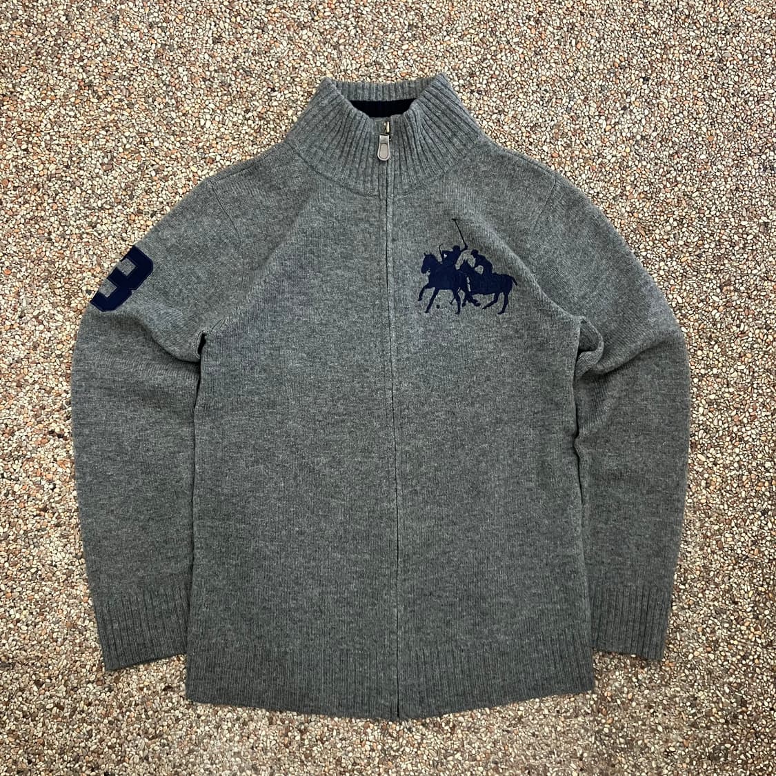 298 폴로 니트 집업 상품이미지1