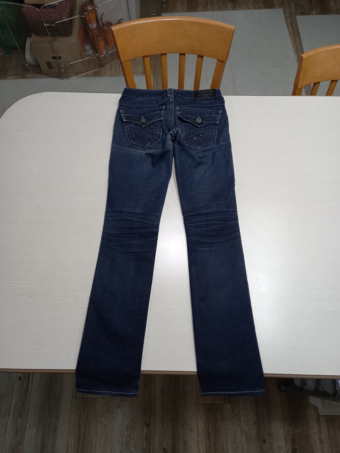 25 트루릴리젼 USA Billy 워싱 스판 슬림일자진 진청 25-292 상품이미지2