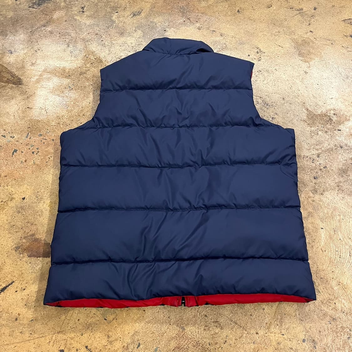폴로 랄프로렌 양면 리버시블 네이비 레드 패딩 조끼  상품이미지3