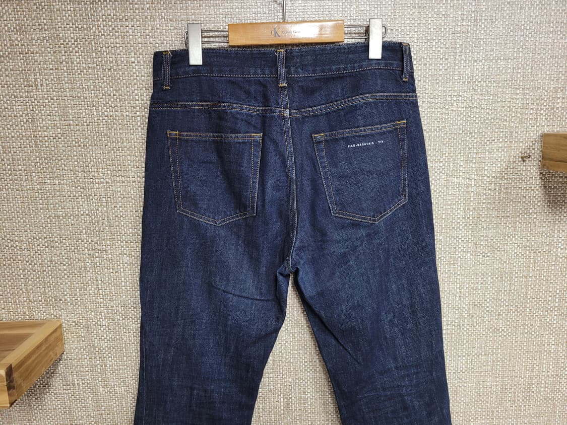 32인치 페이탈리즘 청바지 진청 상품이미지3