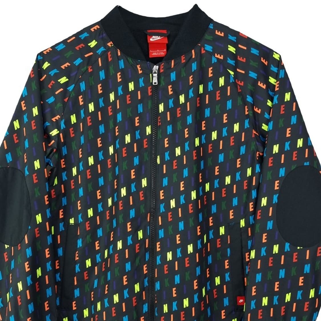 나이키 멀티 패턴 블루종 집업 자켓 M18919 상품이미지4