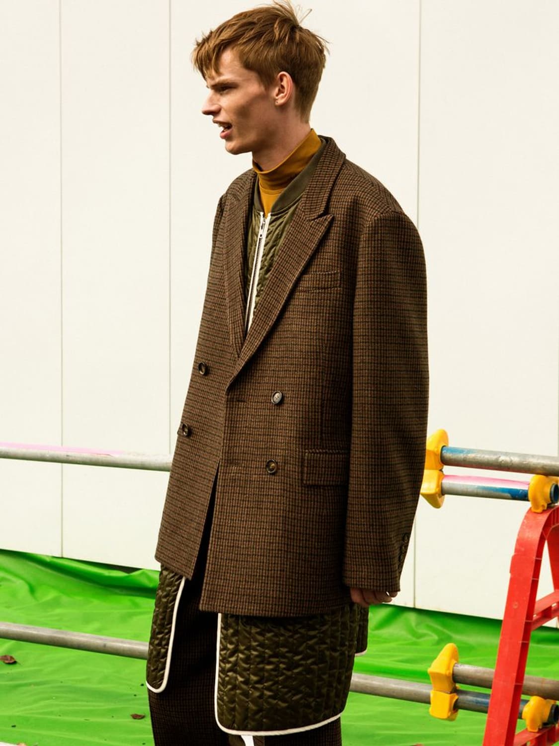 앤더슨벨 프랭크 더블 브레스티드 울 자켓 XL 상품이미지4