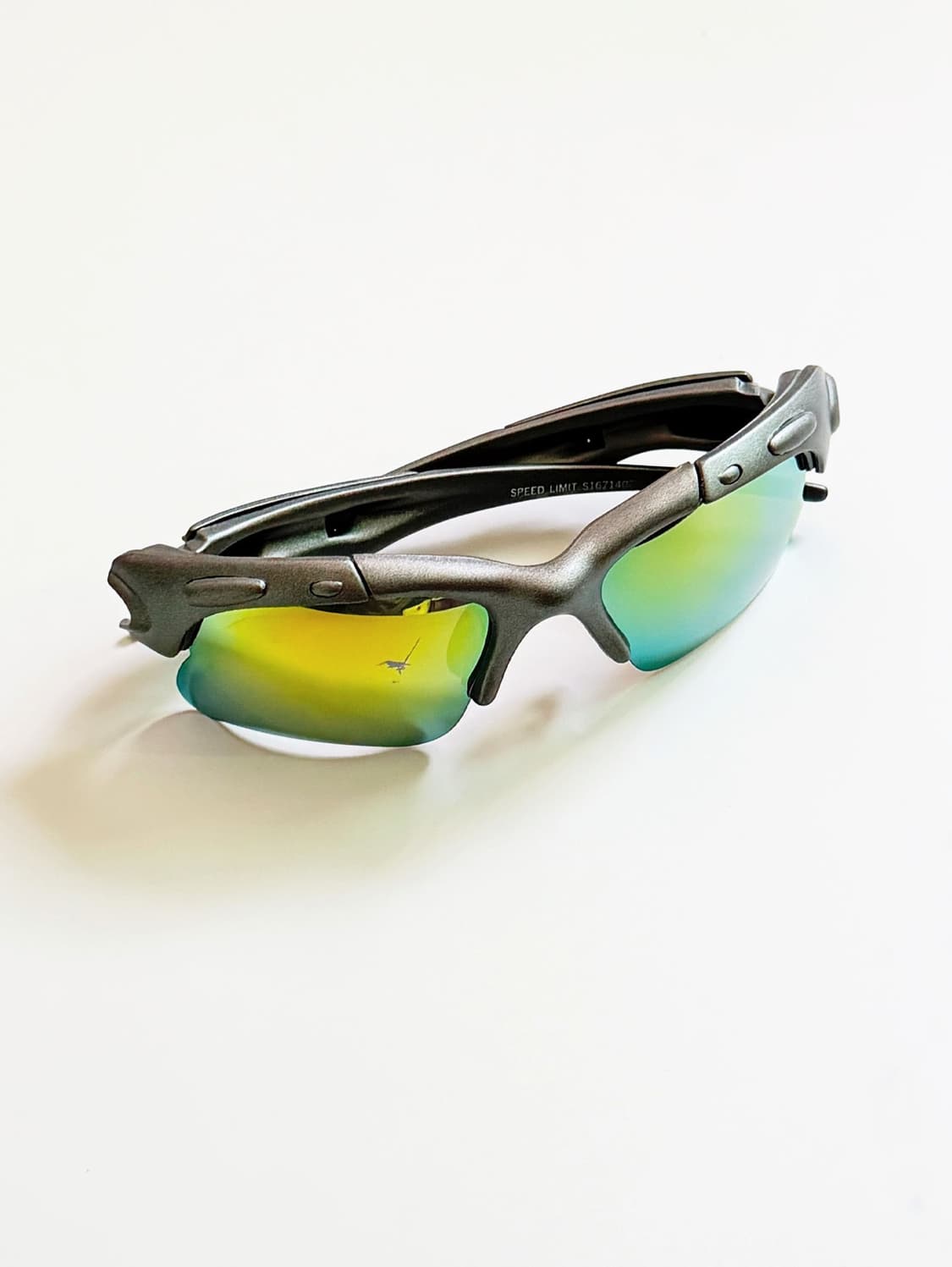 90s SPEED LIMIT Y2K 랩어라운드 쉴드 고글 빈티지 선글라스 상품이미지1