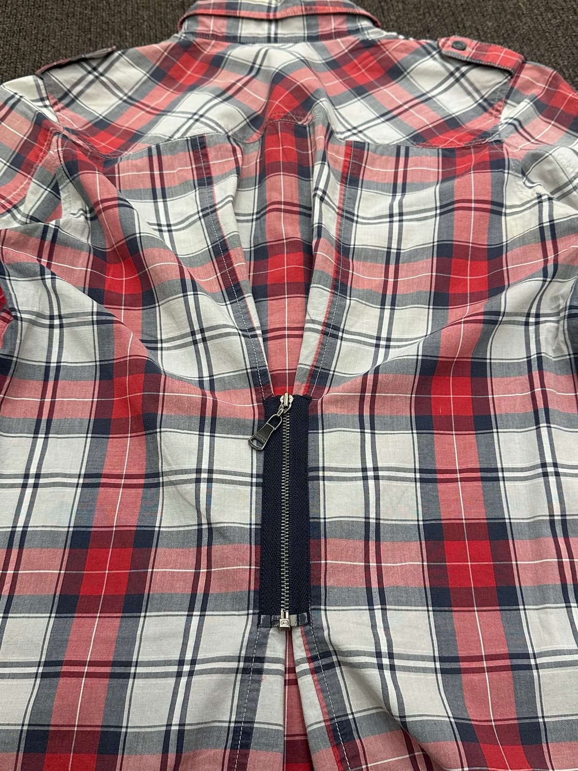 M)캘빈 클라인 진스 빈티지 체크 셔츠 상품이미지2