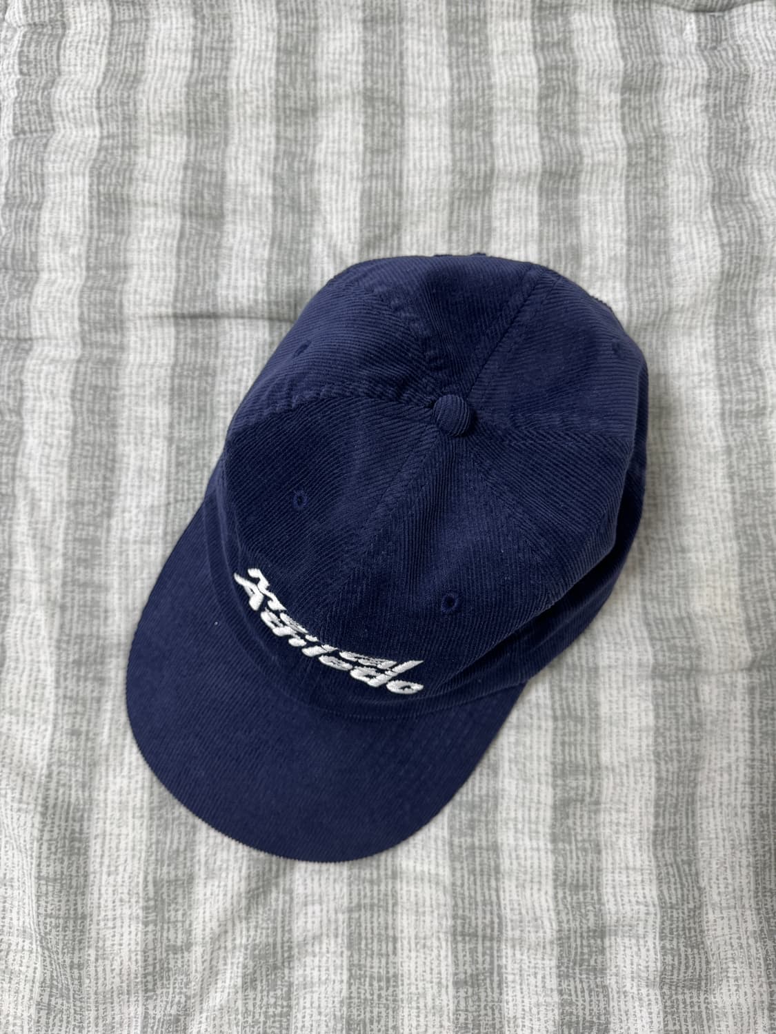 [Mental Athletic] 코듀로이 캡 네이비 os 상품이미지2