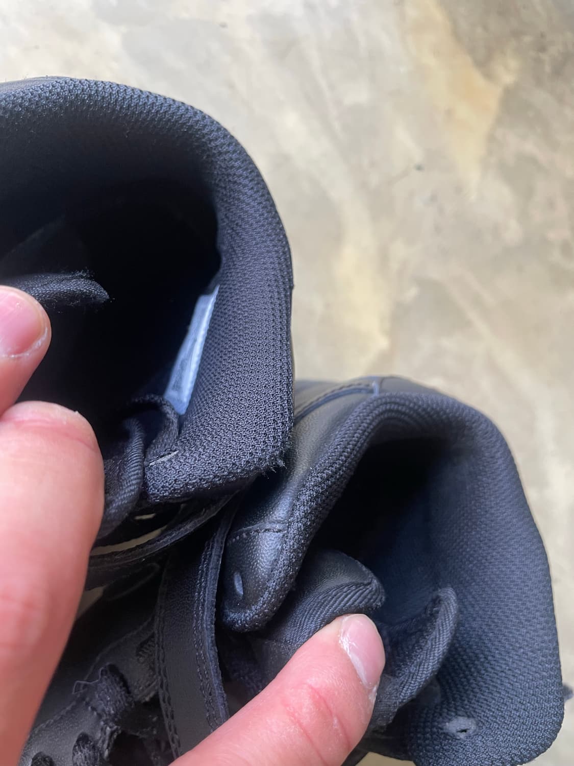 나이키 에어포스 1 미드 블랙 250 상품이미지7