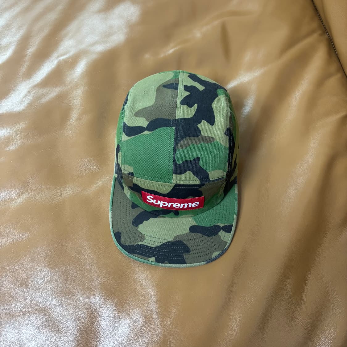 Supreme 슈프림 밀리터리 우드랜드 카모 캠프캡 모자 (Camo) 상품이미지5