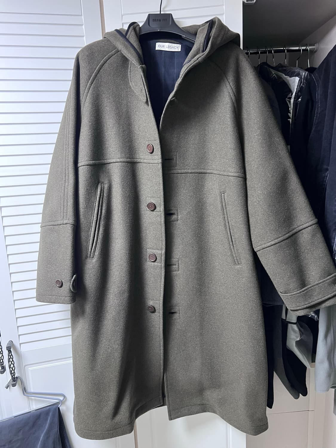 [52] 아워레가시 모스 그린 코트 상품이미지2