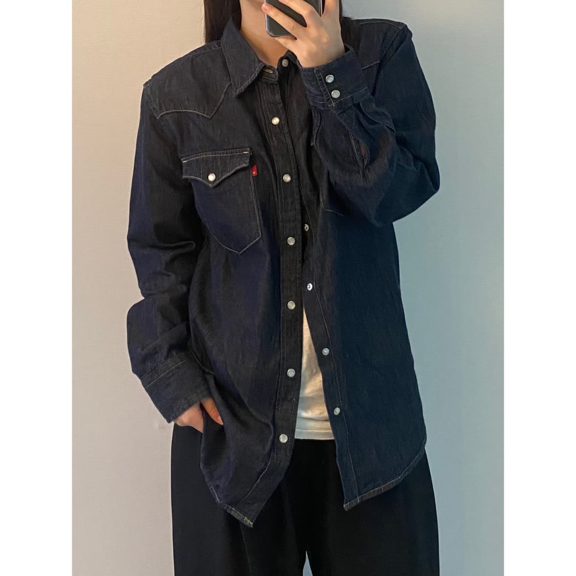 리바이스 데님셔츠 상품이미지2
