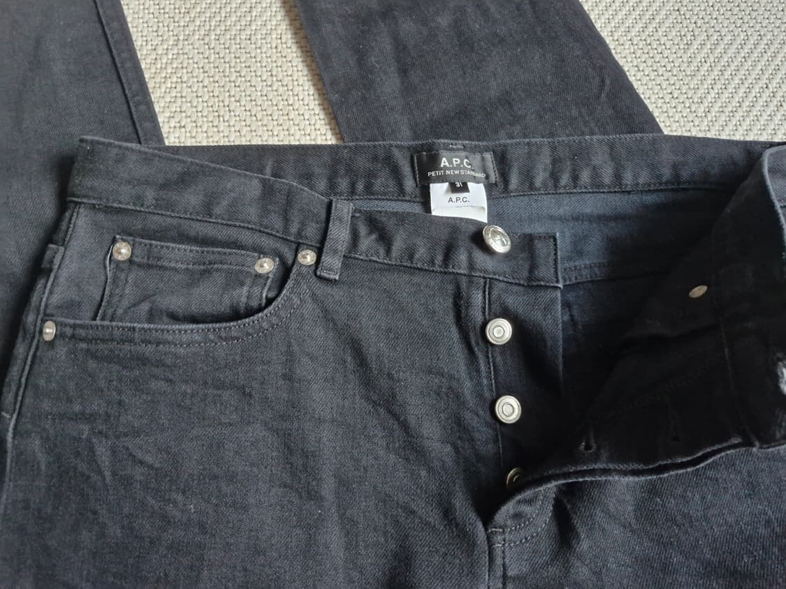 아페쎄 쁘띠 뉴 스탠다드 블랙진 31 새상품급  상품이미지2