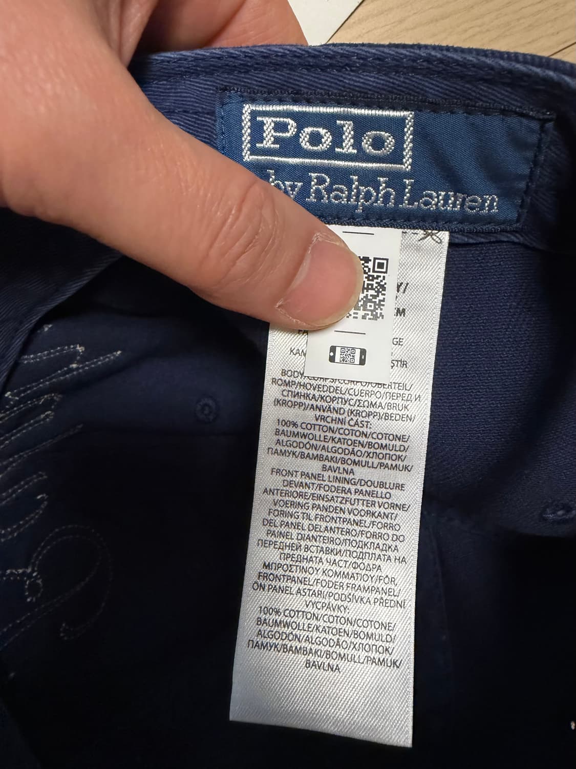 [초판] 폴로 랄프로렌 아플리케 캡 모자 상품이미지3