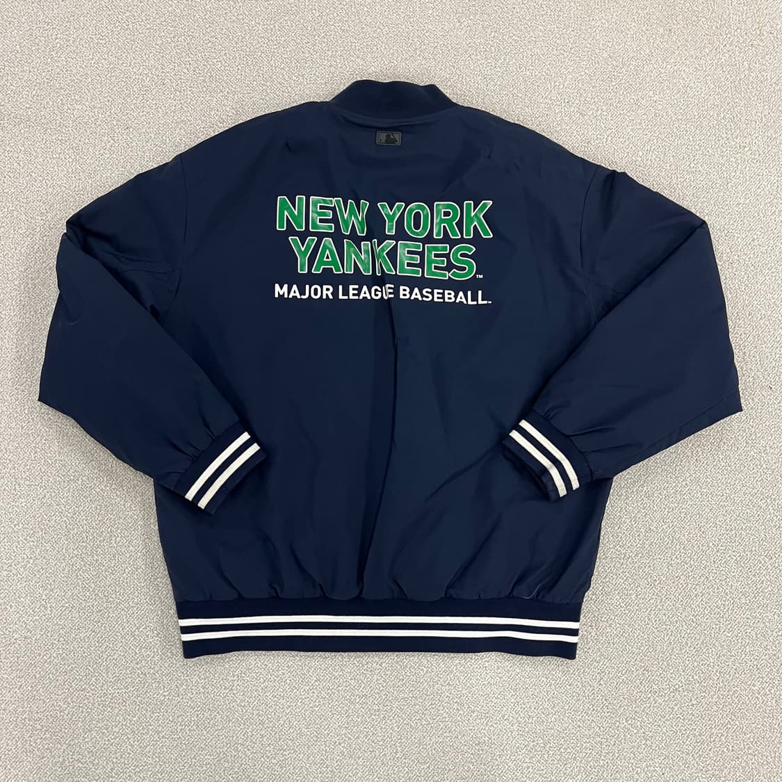 M MLB 엠엘비 블루종 바시티 점퍼 0130M1 상품이미지4