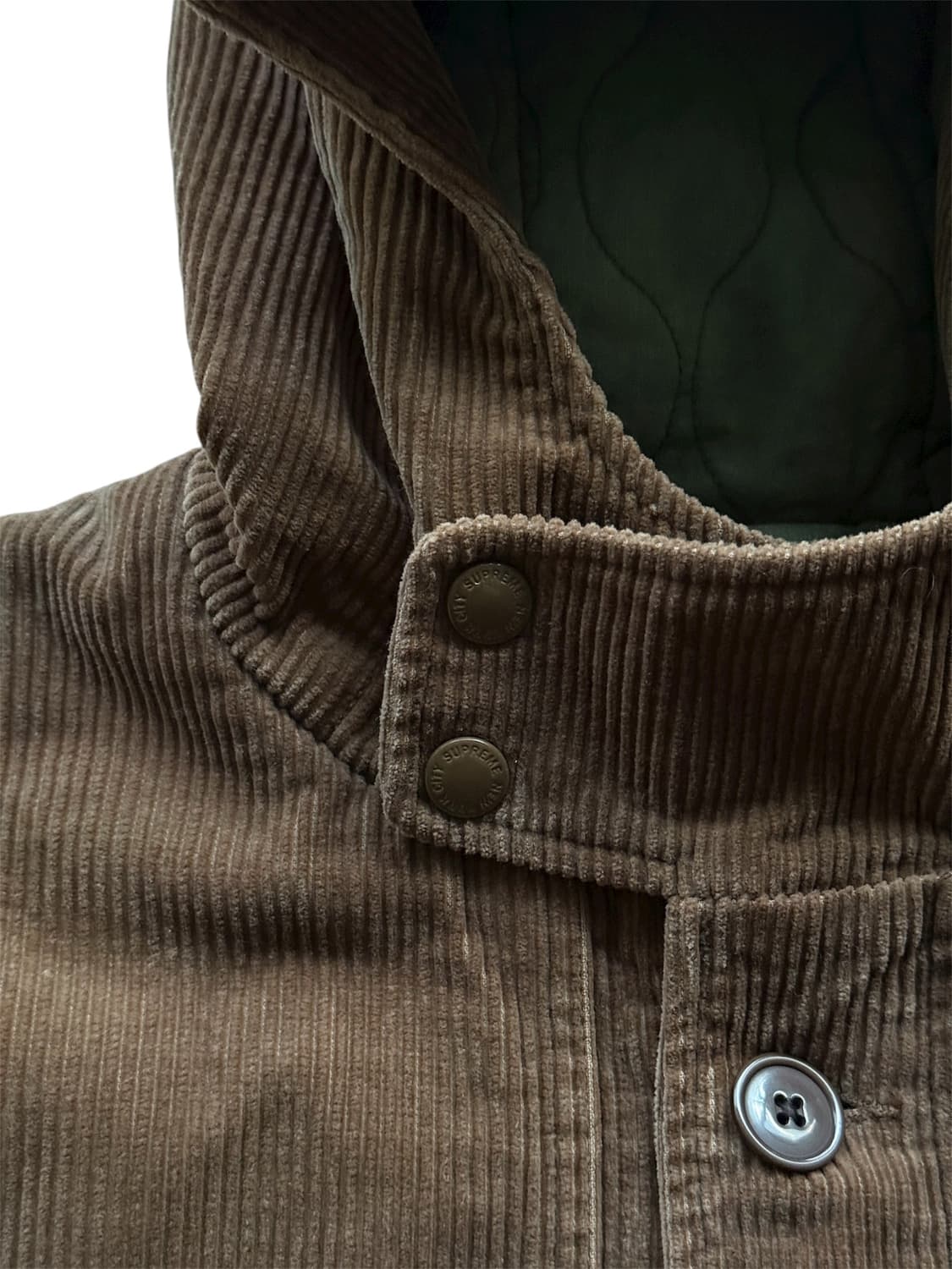 08FW 슈프림 코듀로이 더플 코트 상품이미지6