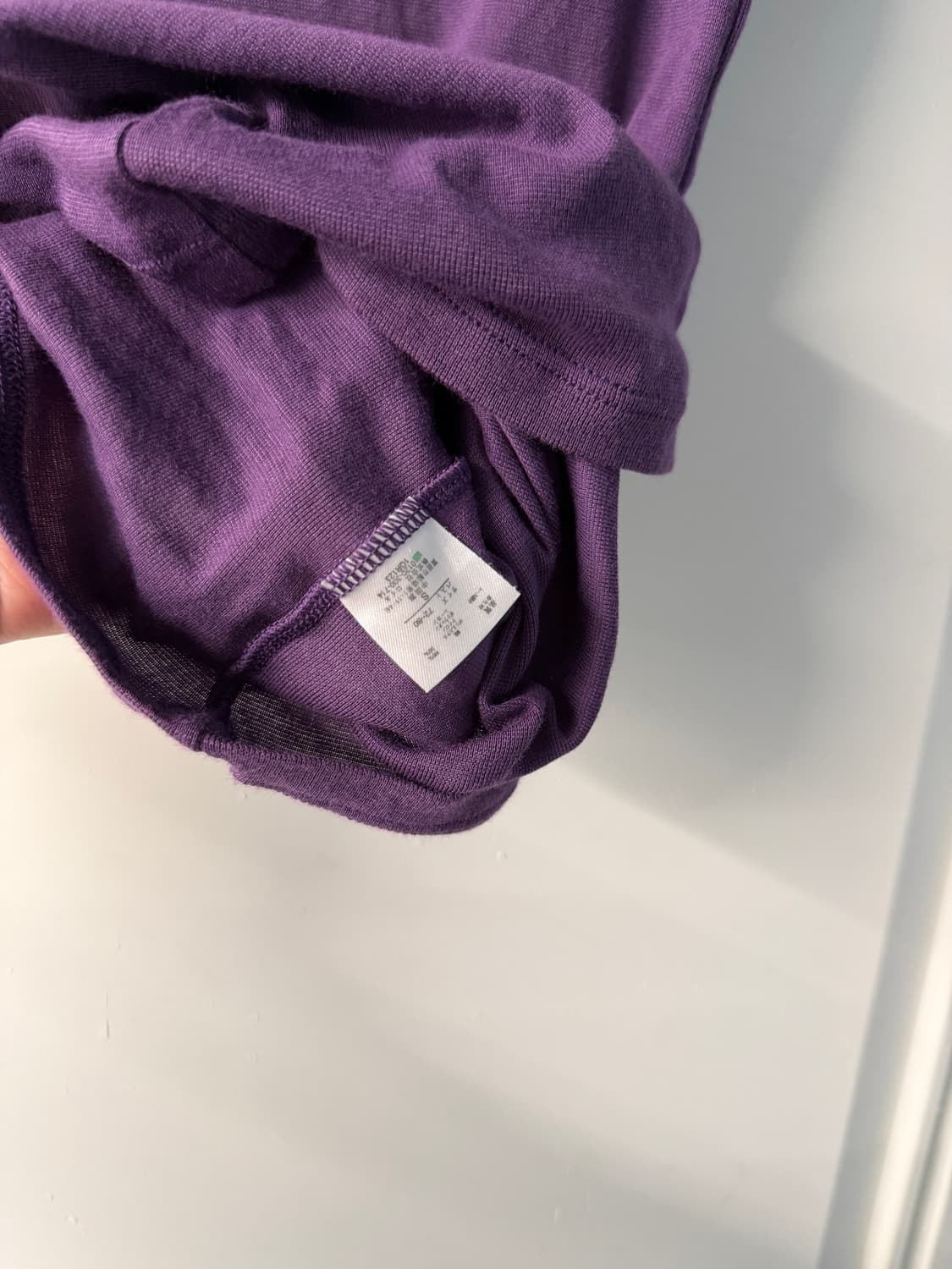 일본빈티지 퍼플베이지 가디건나시 세트 상품이미지7