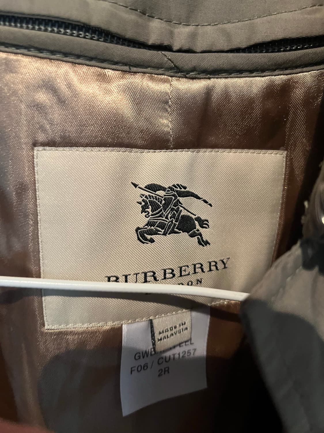 버버리 런던 코트 카키 상품이미지2