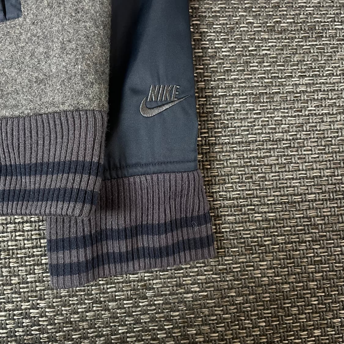 나이키 테크 울 드스트로이어 올드스쿨 야구 점퍼 S 상품이미지4