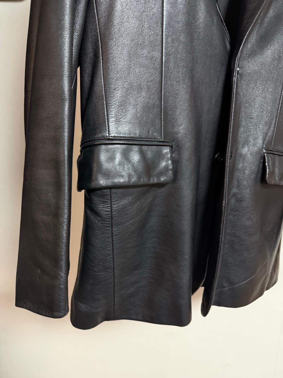 조르지오 아르마니 클라시코 가죽 블레이저 상품이미지3