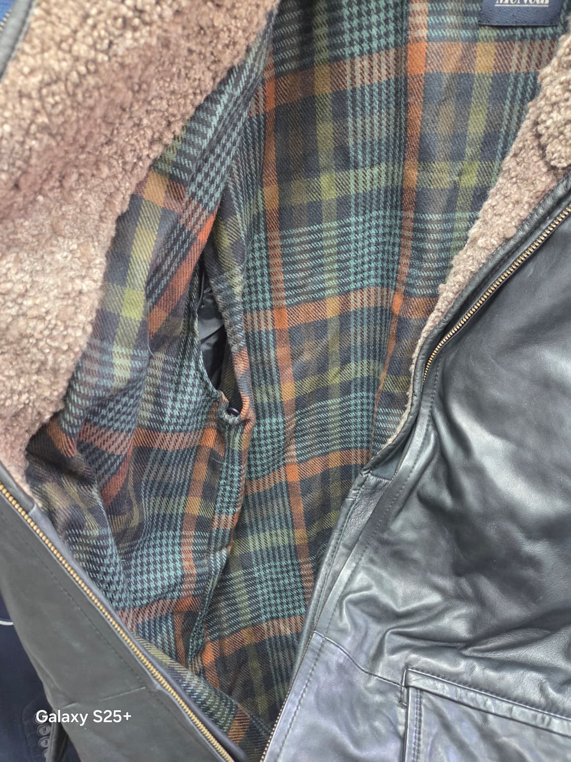 Me Neal   롱  가죽   코트 상품이미지4