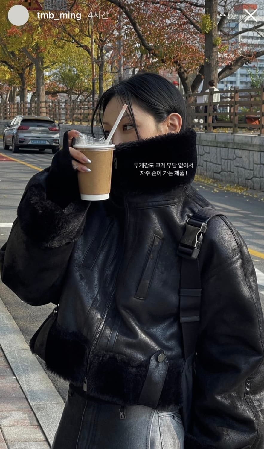 트리밍버드 무스탕 Crack Bold Crop Mustang 상품이미지1