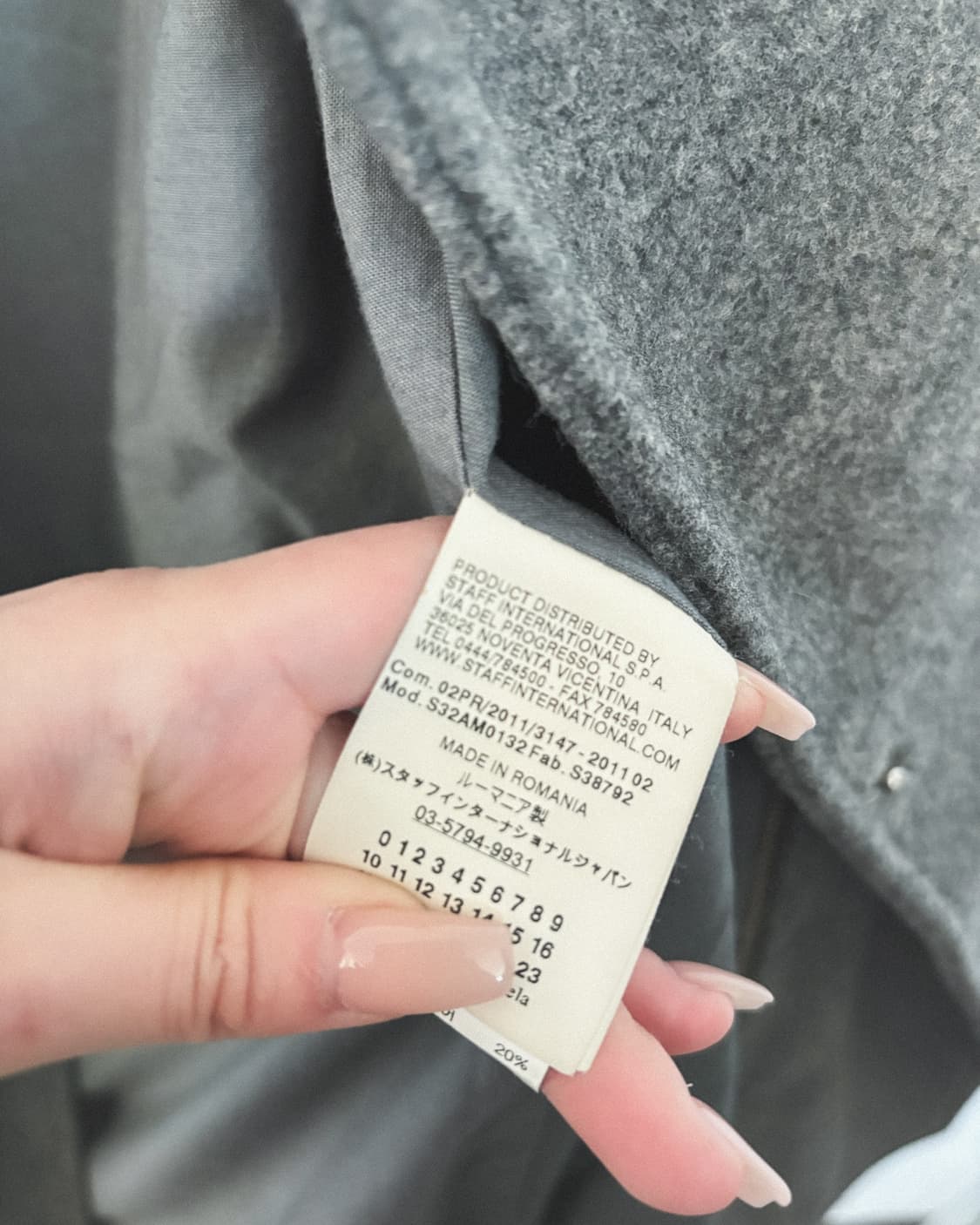 11AW 마틴 마르지엘라 6 디태쳐블 칼라 울 코트 상품이미지9