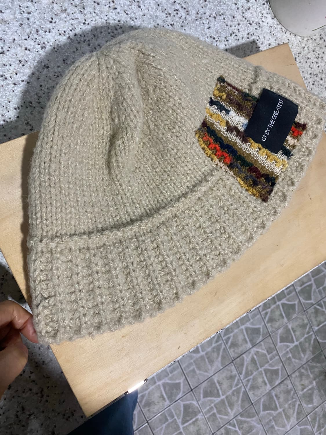 GTBY THE GREATEST 니트 버킷햇 상품이미지1