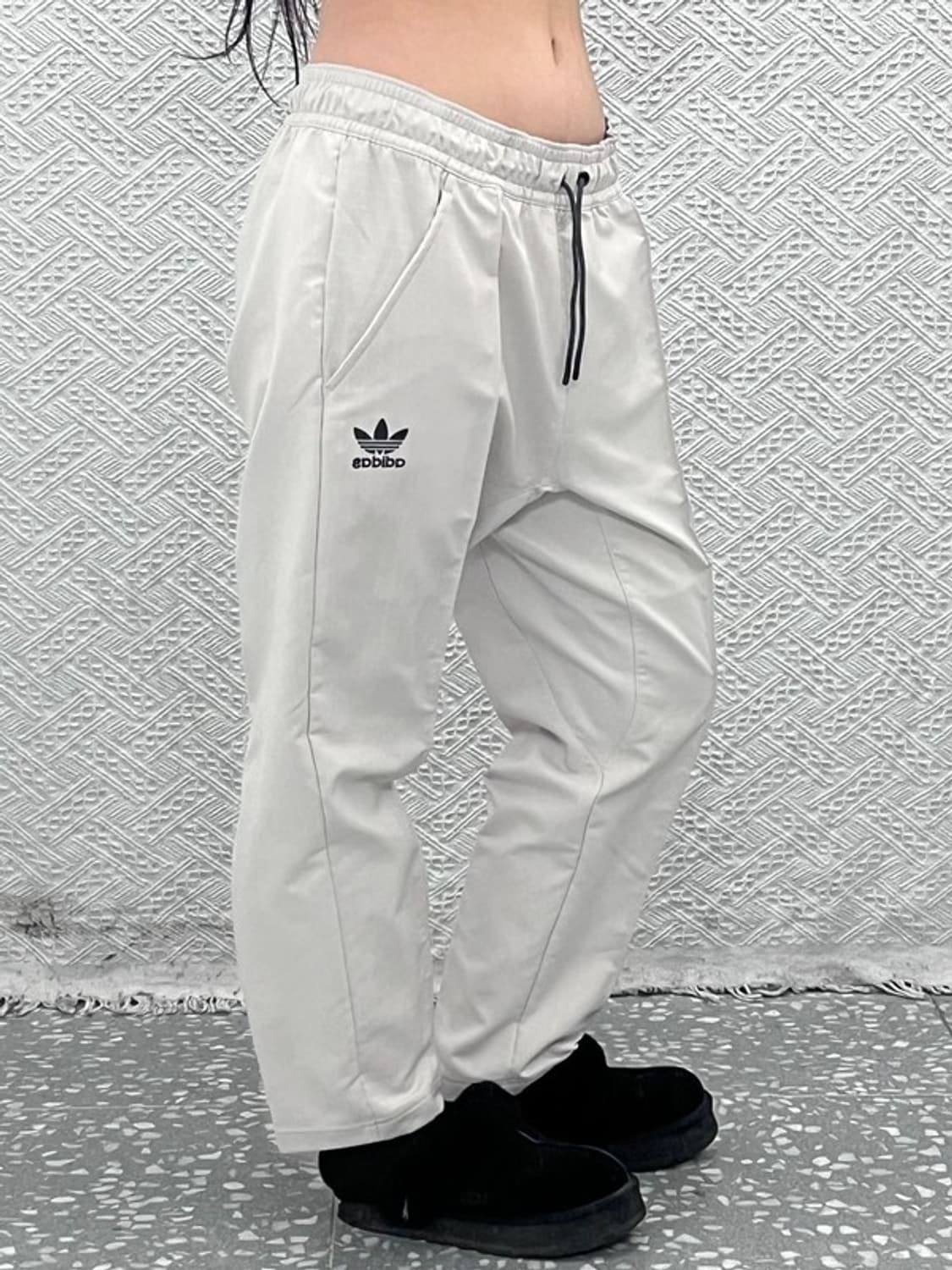 아디다스 올드스쿨 빈티지 스포티 밴딩 트랙팬츠 L C10045 상품이미지1