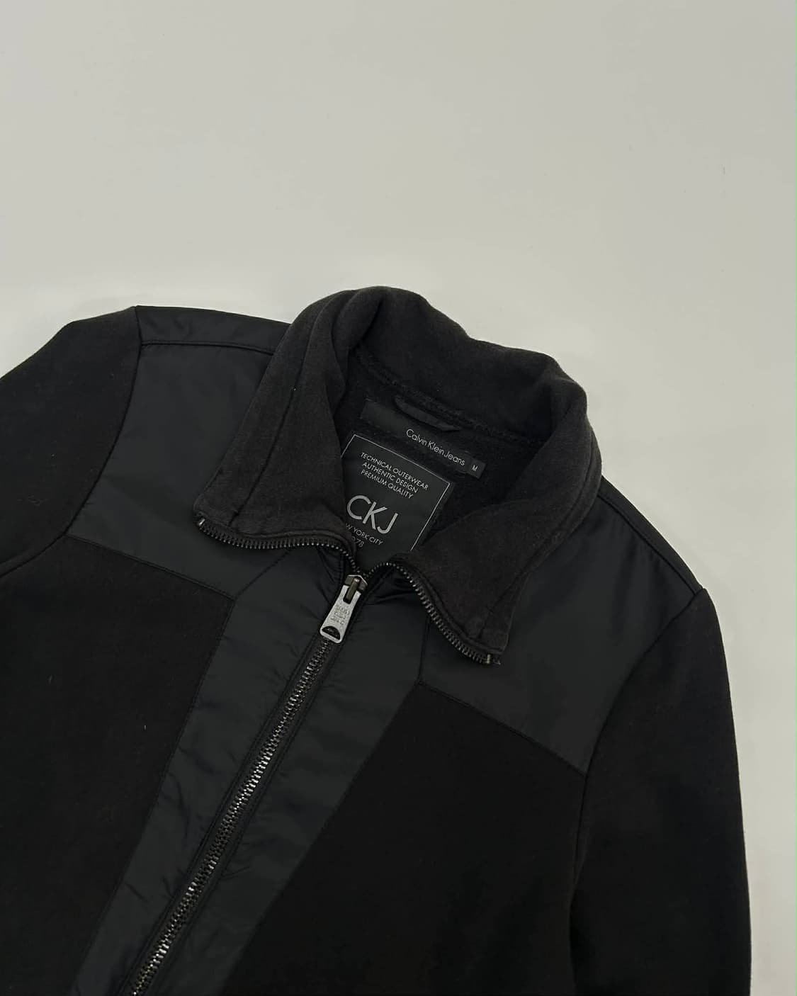 [M] 캘빈클라인 진스 나일론 믹스 집업 자켓 상품이미지3