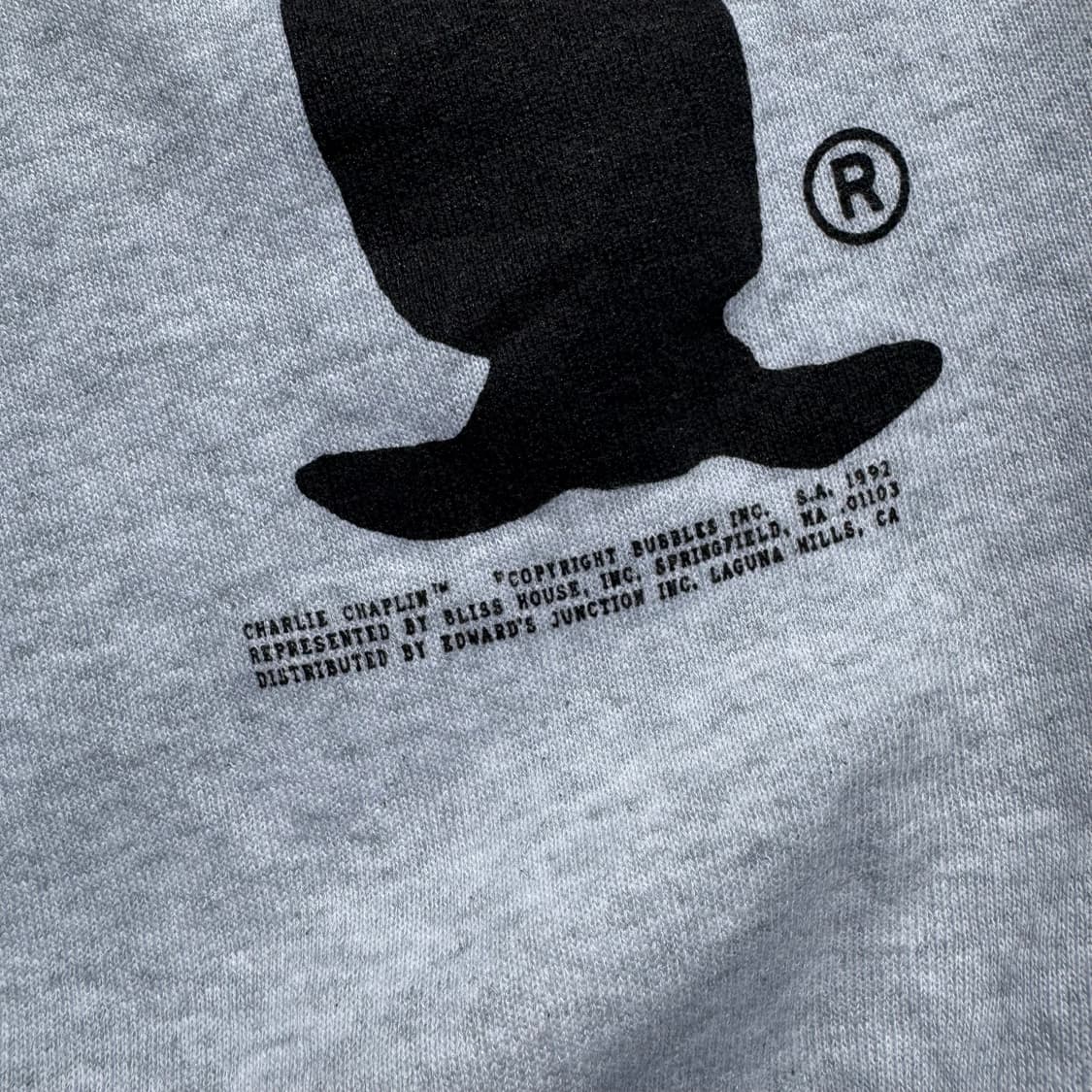 [XL] 90s Chaplin 찰리채플린 무비 스웻셔츠 상품이미지7