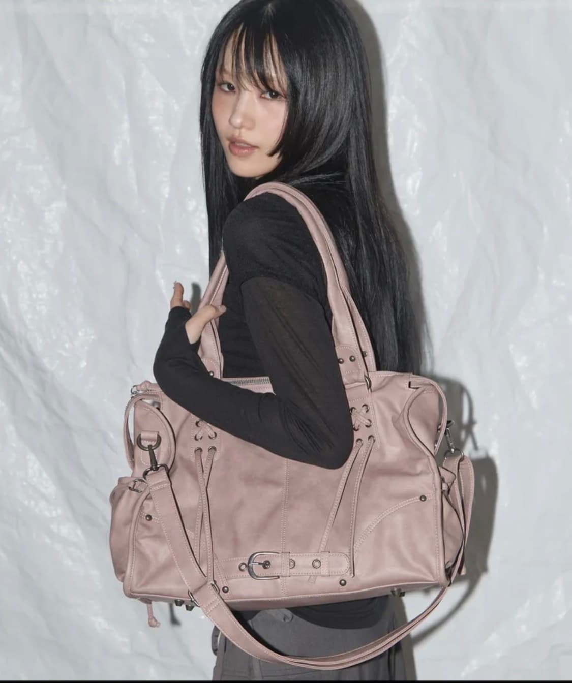 팬시클럽 레더백 구해요 상품이미지1