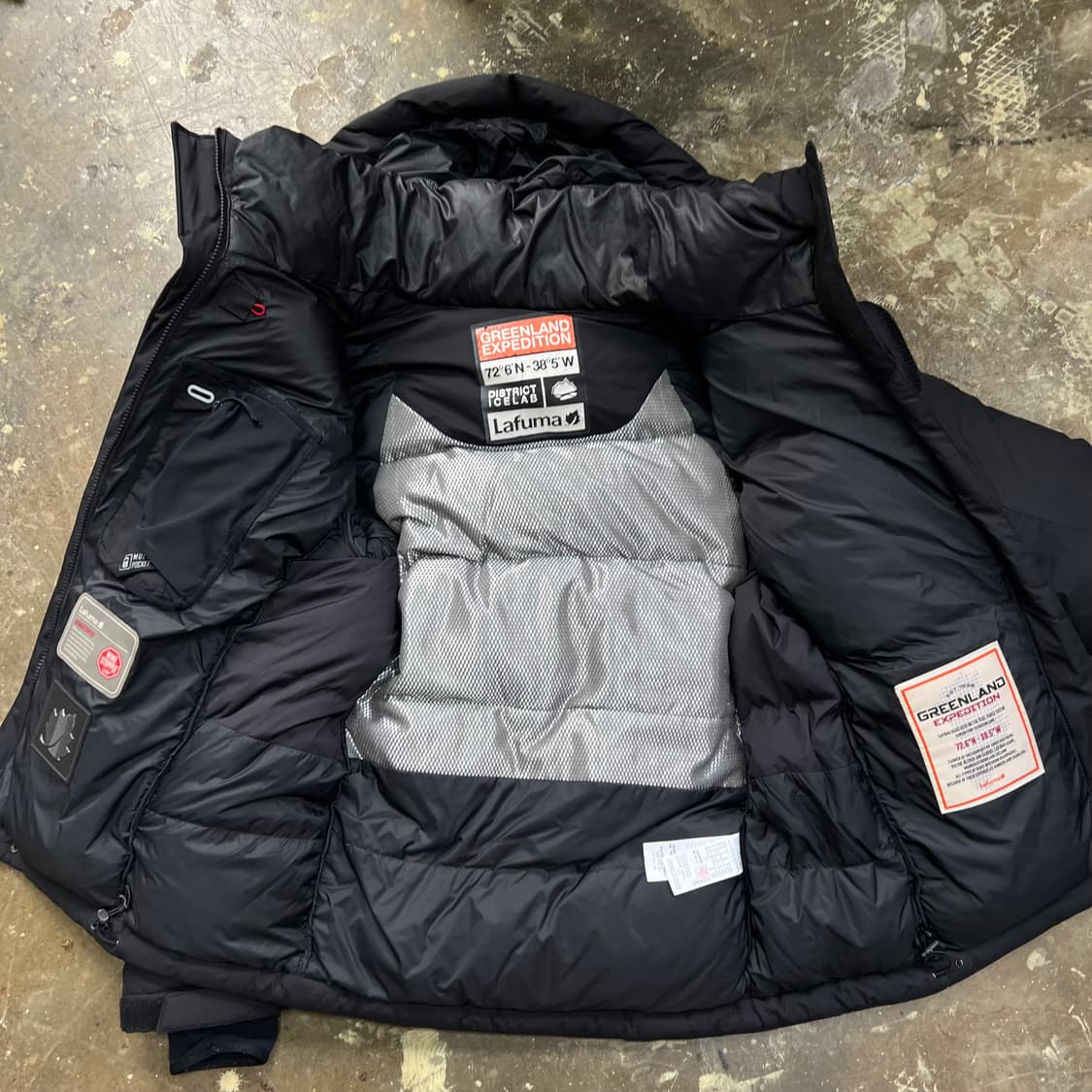 90) 라푸마 그린란드 구스다운 패딩점퍼 헤비급 거위털 대장급패딩 상품이미지8