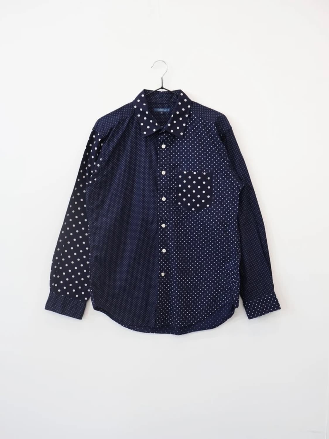 J.FERRY MEN Navy Dot Shirt 상품이미지4