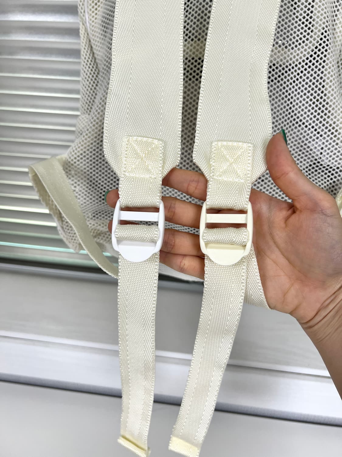 PORTER-MESH BACKPACK(white)  상품이미지6
