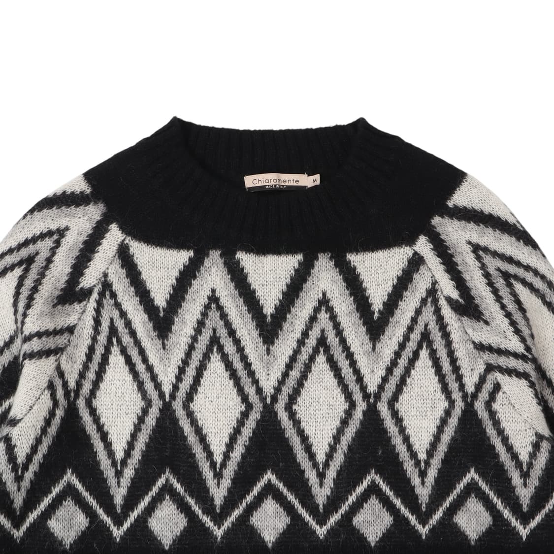 Chiaramente 이태리 모헤어 모크넥 니트 상품이미지2