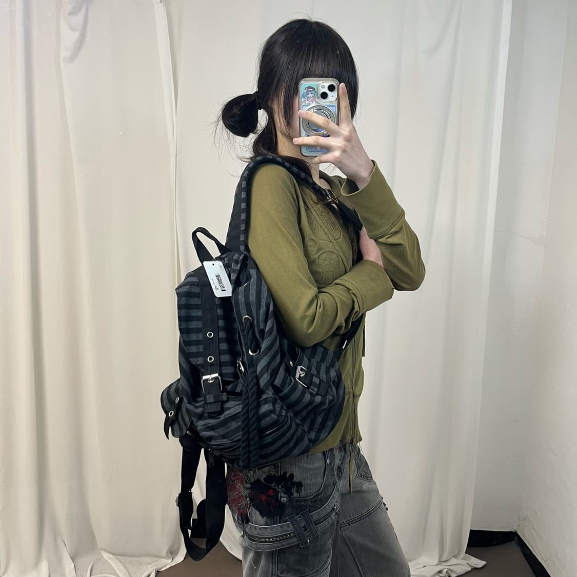 Vintage stripe bag 상품이미지3